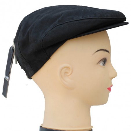 Béret en cuir Herman