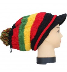 Bonnet rasta snowboard style reggae