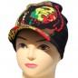 Bonnet rasta double Bob Marley
