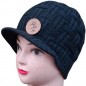 Casquette entremêlé noir Casquette entremêlé noir