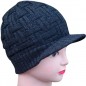 Casquette entremêlé noir Casquette entremêlé noir