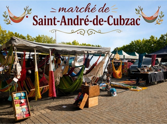 Le marché de Saint-André-de-Cubzac : tradition locale et pause détente