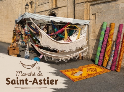 Hamac à Saint-Astier : retrouvez-nous au marché du jeudi